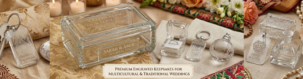 Premium Engraved Keepsakes for Multicultural and Traditional Weddings 