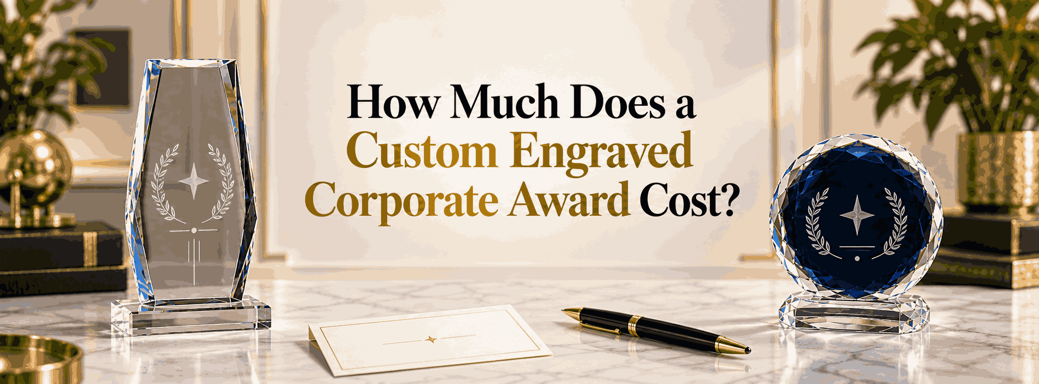 How Much Does a Custom Engraved Corporate Award Cost?