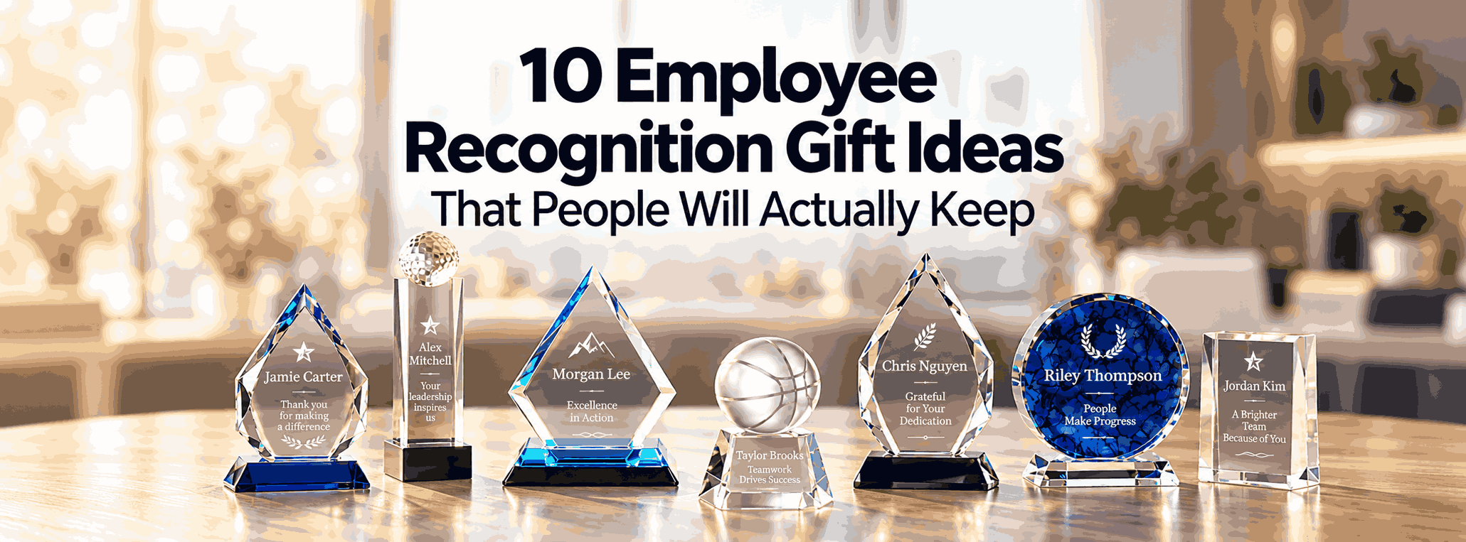 10 Employee Recognition Gift Ideas That People Will Actually Keep