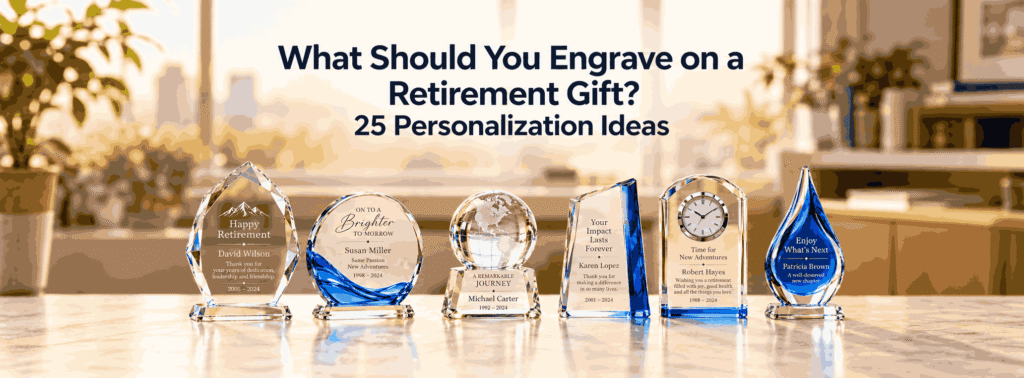 What Should You Engrave on a Retirement Gift